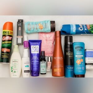 Lot Of 14 Mixed Beuty And Hair Neutrogena NYX NEXXUS LEOreol Reseller Bundle